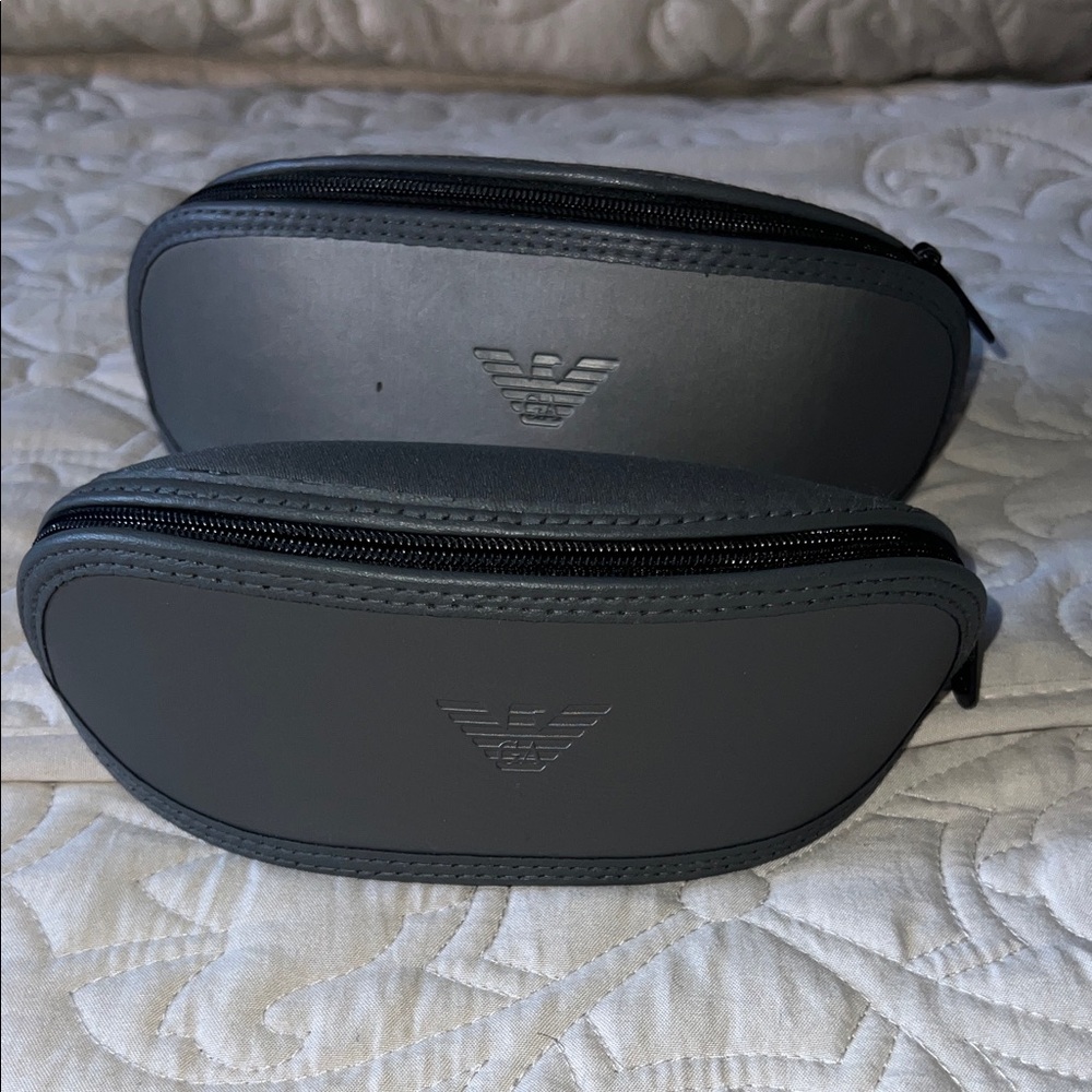 Emporio Armani Dark Gray Sunglasses (Case only)